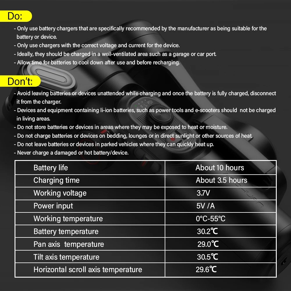 Estabilizador Cardán 3 Ejes para Smartphones | Seguimiento IA – Videos Pro Fácilmente Estabilizador Cardán 3 Ejes para Smartphones | Seguimiento IA - Videos Pro Fácilmente