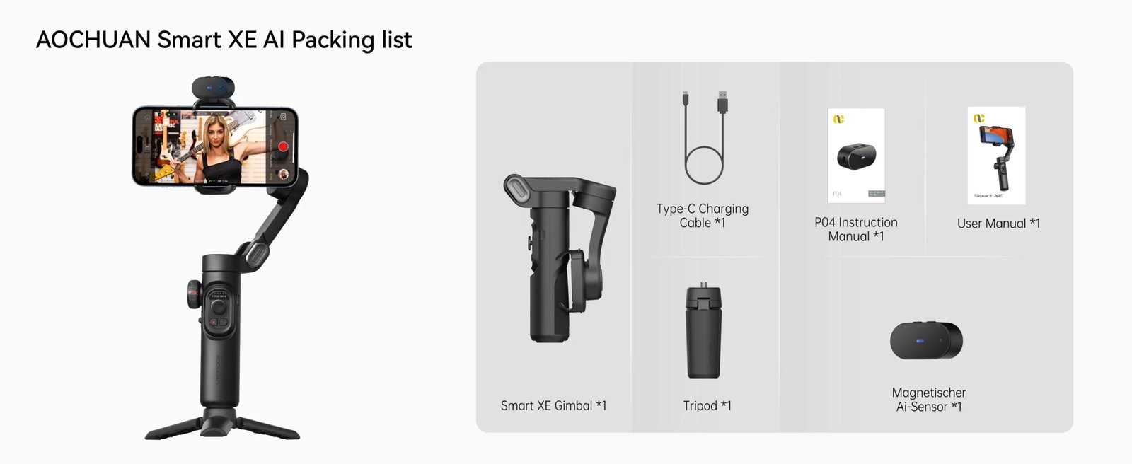 Estabilizador Cardán 3 Ejes con IA | Seguimiento Facial 360° | Estabilidad Pro – Contenido Fluido y Creativo Estabilizador Cardán 3 Ejes con IA | Seguimiento Facial 360° | Estabilidad Pro - Contenido Fluido y Creativo